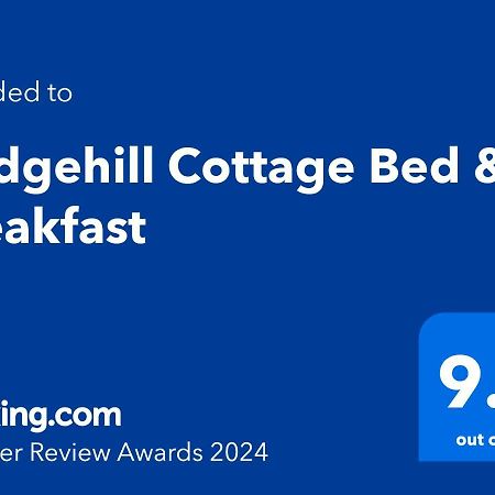 Bridgehill Cottage Bed & Breakfast Crieff Extérieur photo